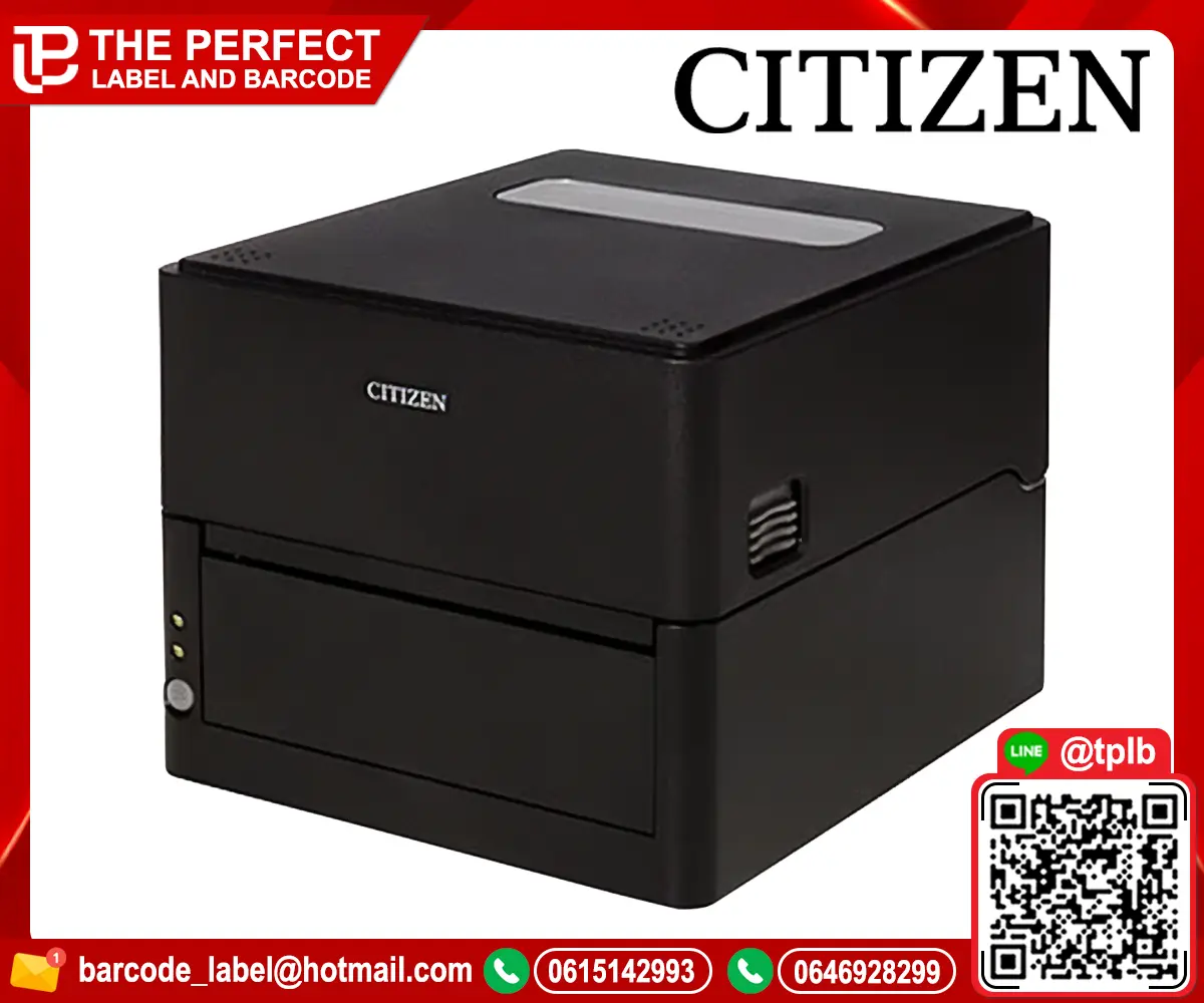 เครื่องพิมพ์บาร์โค้ด Citizen CL-E300 เดสท็อป